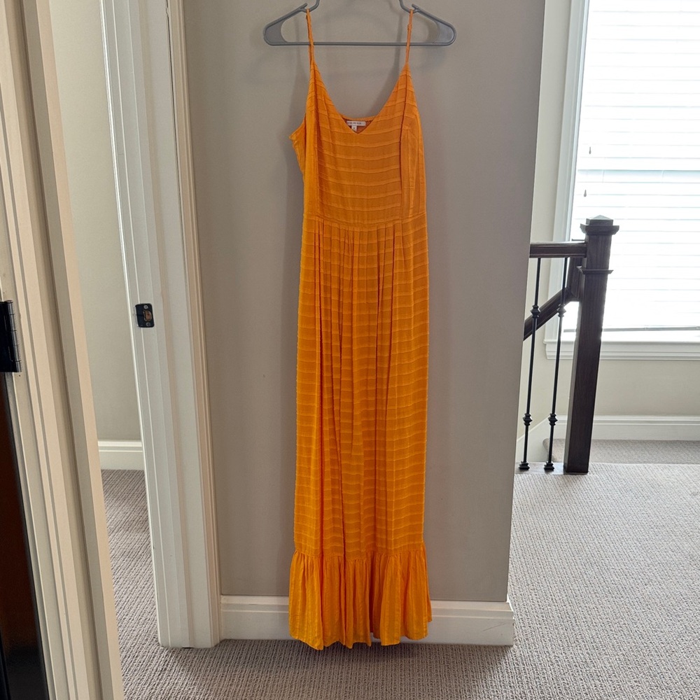 Orange Maxi Dress